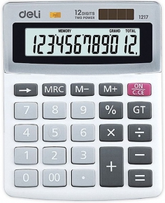 Calculator Deli 1217, 12 digits