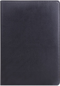 Notebook Deli 7900 with leather cover, 250X175 mm.