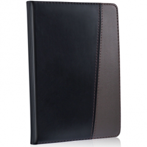 Notebook A5 Deli, with leather cover