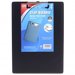 Clipboard Deli A4 single-sided vertical