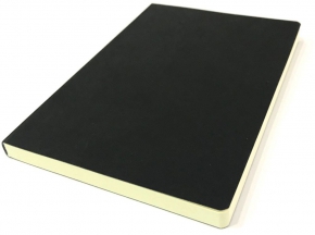 Notebook A5 Deli, with a soft leather cover