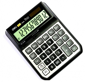 Calculator Deli M00820, 12 digits