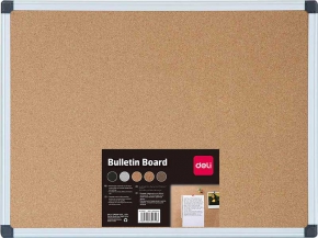 Announcement board (cork) Deli 120X90 cm.