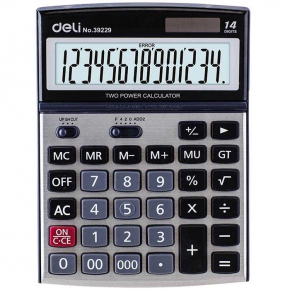 Calculator Deli 39229 14 pages