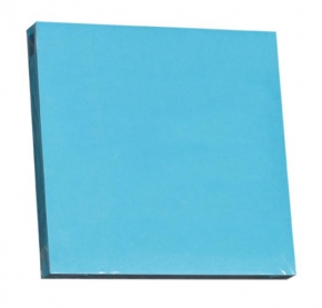 Sticky memo sheets 76X76 mm. 100 f. blue