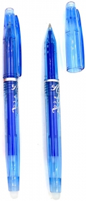 Ballpoint pen BIA M-8001, with eraser, blue