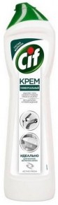 უნივერსალური საწმენდი საშუალება Cif Cream Active Fresh, 500მლ.