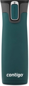 Vacuum-Insulated Water Bottle Contigo, 600ml. Green