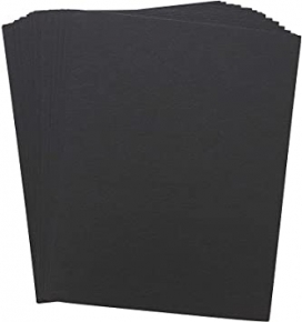 Cover paper A4 black, 230 g. 100 sheets