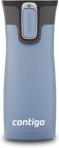 Vacuum-Insulated Water Bottle Contigo, 470ml. Grey