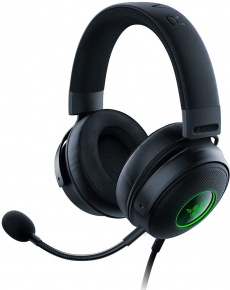 ყურსასმენი Razer Kraken V3, მიკროფონით, შავი