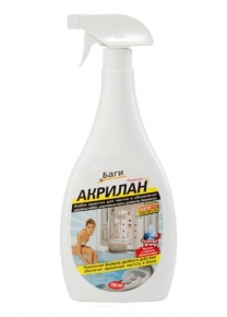 კერამიკის საწმენდი სპრეი BAGI აკრილანი 750 მლ.
