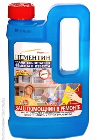 Cleaning agent cement 500 ml.