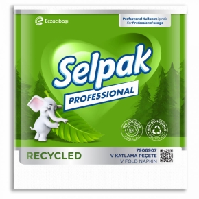 ხელსახოცი Selpak Professional, რეციკლირებული, V-დაკეცილი, 2 ფენა, 250 ფურცელი