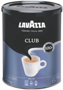 დაფქული ყავა Lavazza Club 250 გრ.