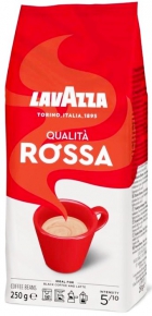 ყავის მარცვალი Lavazza Qualita Rossa, 250 გრამი