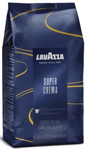 Coffee beans Lavazza Super Crema, 1 kg.