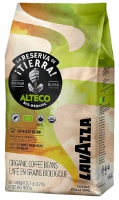 Coffee beans Lavazza Tierra Alteco Espresso, 1 kg.