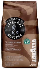 Coffee beans Lavazza Tierra Selection Espresso, 1 kg.