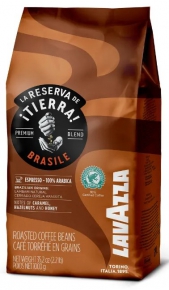 Coffee beans Lavazza Tierra Brasile Espresso, 1 kg.