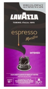 Coffee capsule Lavazza Espresso Maestro Intenso Aluminium Caps, 10 pieces