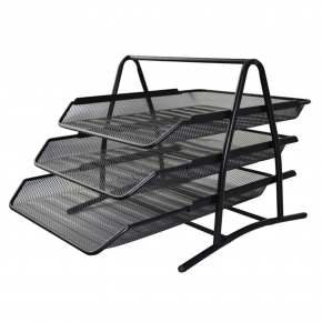 Metal shelf with 3 sections HN2001
