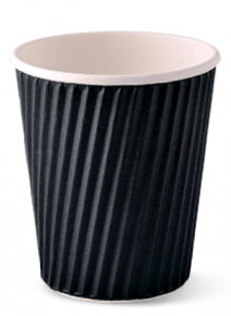 Cardboard cup 25 pcs. 236 ml. (8 oz), thick cardboard, colored