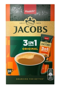 ხსნადი ყავა Jacobs Monarch Original 24 ცალი, 12 გრ. შეფუთვა