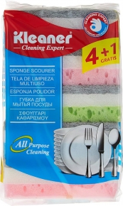 ჭურჭლის სარეცხი ღრუბელი Kleaner Cleaning Expert GSH002, 4+1