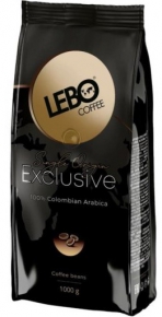 Coffee beans Lebo Coffee Exclusive, 1 kg.