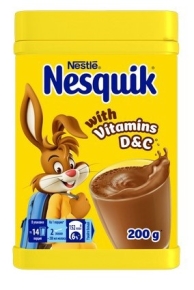 ცხელი შოკოლადი Nesquik ვიტამინებით D და C, 200გრ.