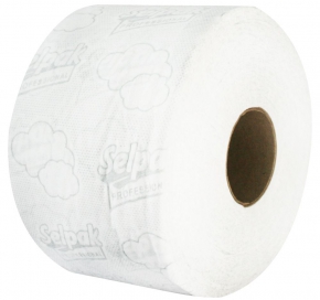 ტუალეტის ქაღალდი Selpak Professional Jumbo, 2 ფენა, 150 მეტრი, 1 რულონი