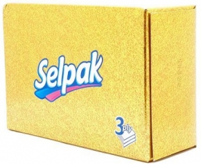 Napkin Selpak Mini, 16x21 cm., 3 layers, 70 pieces, in a box