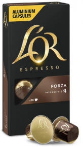 ყავის კაფსულა LOR Espresso Forza 10 ც.