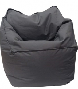 Pouf Oxford 07, square, large, black