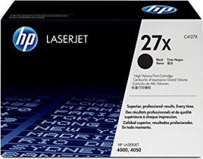 Original black and white laser cartridge HP 27X (4127X)