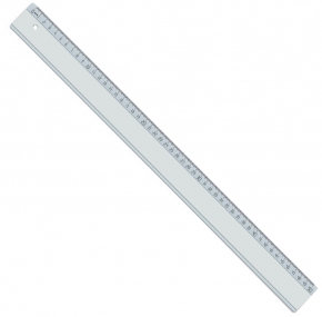 Ruler ARK 145 transparent 50 cm.