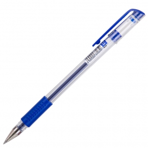 Gel pen Deli 6600, blue