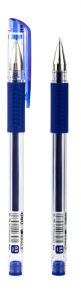 Gel pen DELI 6600S, 0.5 mm. blue