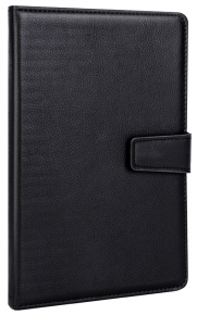 Notebook A5 Deli, with leather cover, lock