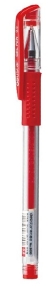 Gel pen DELI 6600S, 0.5 mm. red