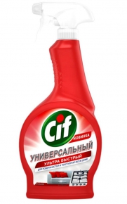 Cleaning agent new cif spray, for soft and hard surfaces, 500 ml.