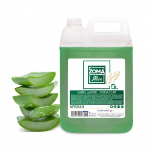 Antibacterial liquid soap-foam Zoma Aloe, 5 l.