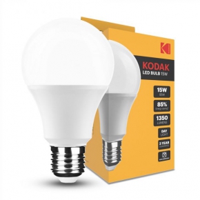 LED ნათურა Kodak 15W A70/E27/3000K, თბილი ნათება