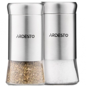 Spices Shakers Set Ardesto AR1511SS, 140ml. 11,3 cm. 2 pcs.
