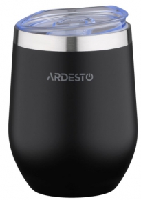 თერმო ჭიქა ARDESTO Compact Mug AR2635MMB, 350 მლ. შავი