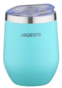 თერმო ჭიქა ARDESTO Compact Mug AR2635MMS, 350 მლ. ცისფერი