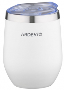 თერმო ჭიქა ARDESTO Compact Mug AR2635MMW, 350 მლ. თეთრი