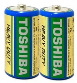 ბატარეა Toshiba Heavy Duty R14 C size, 2 ცალი