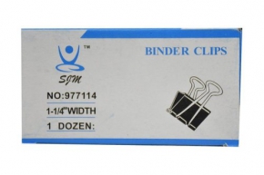 Binder clips DIAMOND 32 mm. 12 pcs.